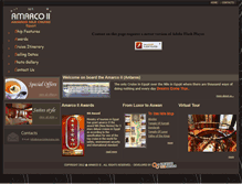 Tablet Screenshot of amarconilecruise.com